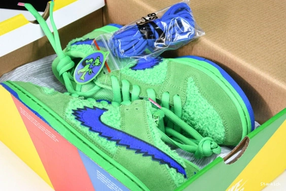 Nike x Dead Dunk Grateful “Green Low Bear” CJ5378-300 SB 0816